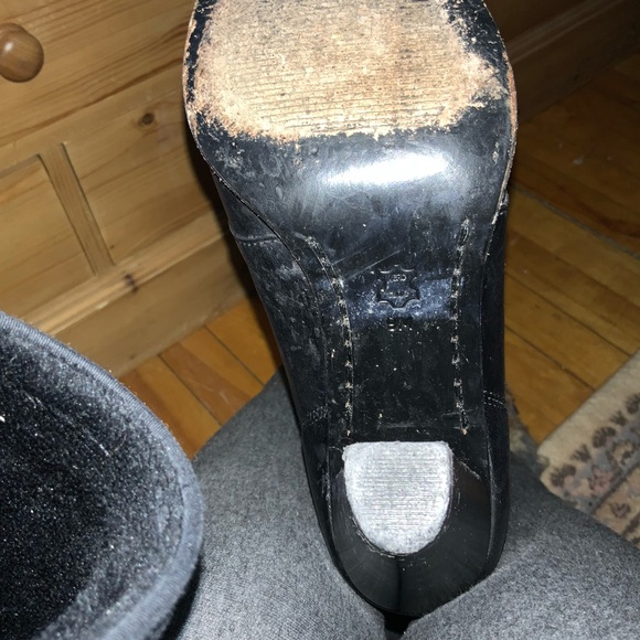 Michael Kors black leather lace up boots - Picture 6 of 6